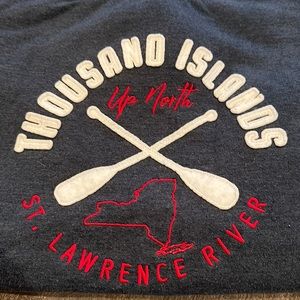 Embroidered Thousand Islands St. Lawrence River Sweatshirt